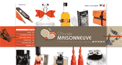 Desktop Screenshot of olivier-maisonneuve.com